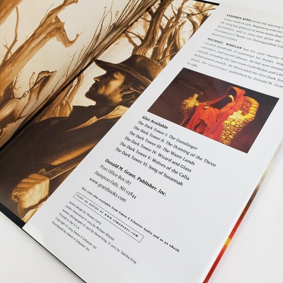 Stephen King Dark Tower VII Book First Edition Grant Whelan Hardcover Unread - Picture 10 of 10